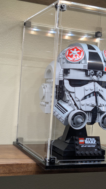 Lego Star Wars Helmet Cases with Minifigure Display