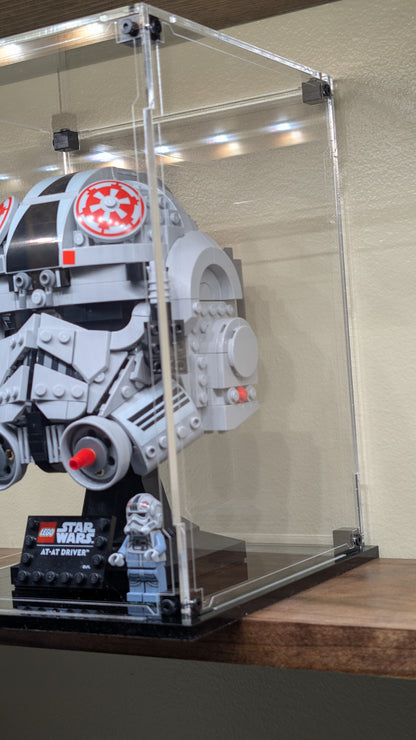 Lego Star Wars Helmet Cases with Minifigure Display