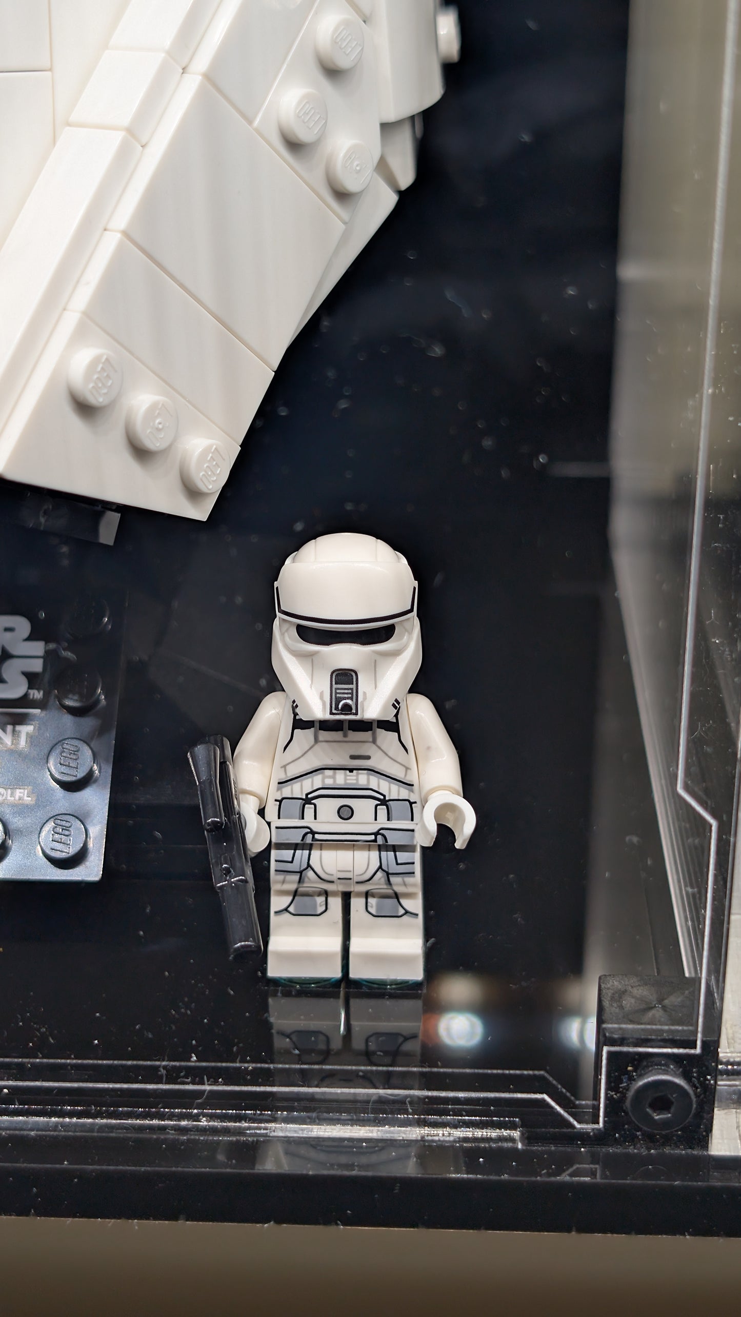 Lego Star Wars Helmet Cases with Minifigure Display