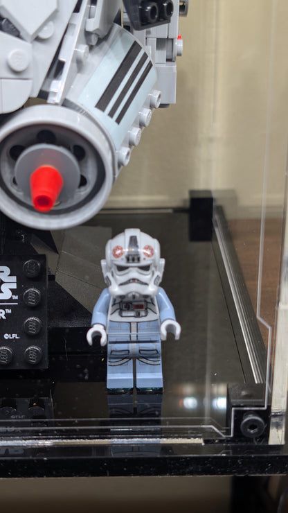 Lego Star Wars Helmet Cases with Minifigure Display