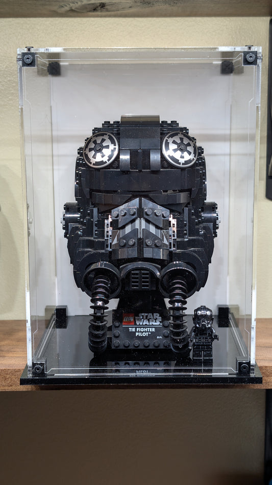 Lego Star Wars Helmet Cases Alternative with Minifigure Display
